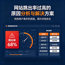 昆明建站-网站跳出率过高的原因分析与解决方案