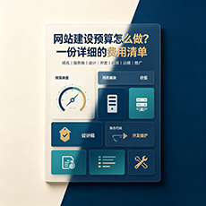 昆明建站-网站建设预算怎么做?一份详细的费用清单