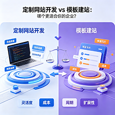 昆明建站-定制网站开发 vs 模板建站：哪个更适合你的企业？